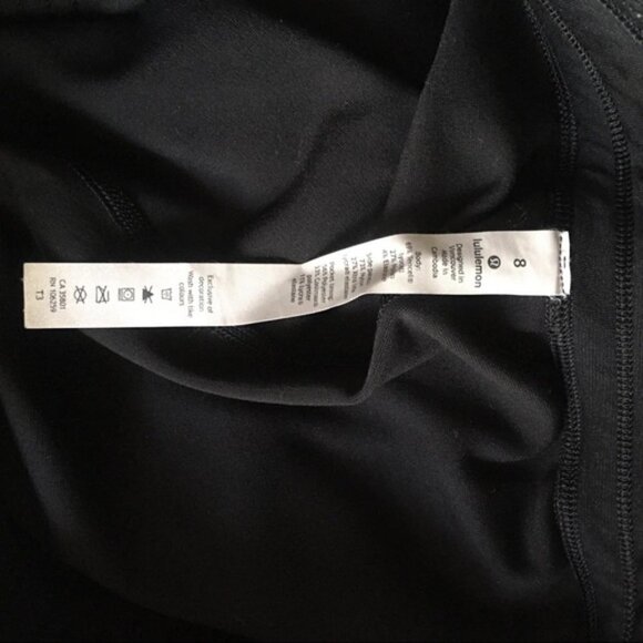 Lululemon Cover Your Tracks Pant 31" Black I Size 8 - Picture 9 of 9
